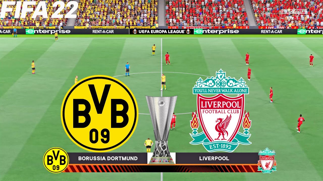 FIFA 22 | Borussia Dortmund vs Liverpool - UEFA Europa League - Full Match & Gameplay
