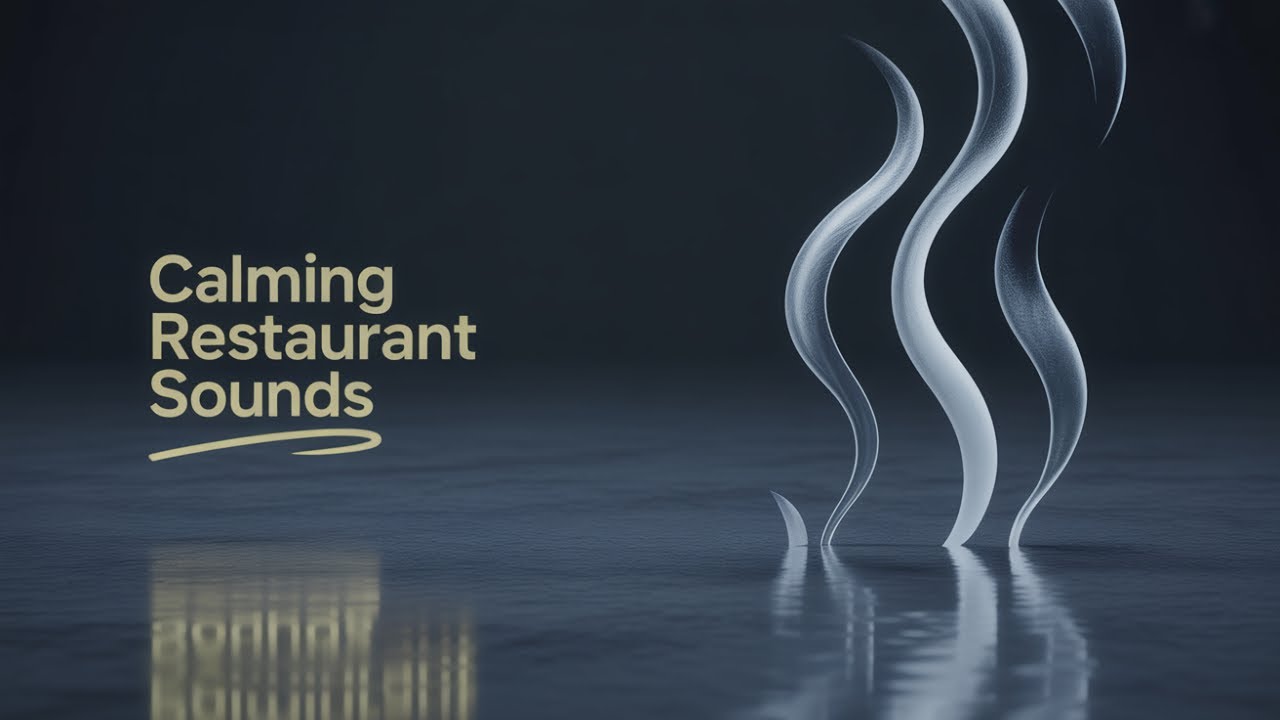 30 Minutes of Cozy Restaurant Sounds • Relaxing Background Noise for Focus & Anxiety Relief