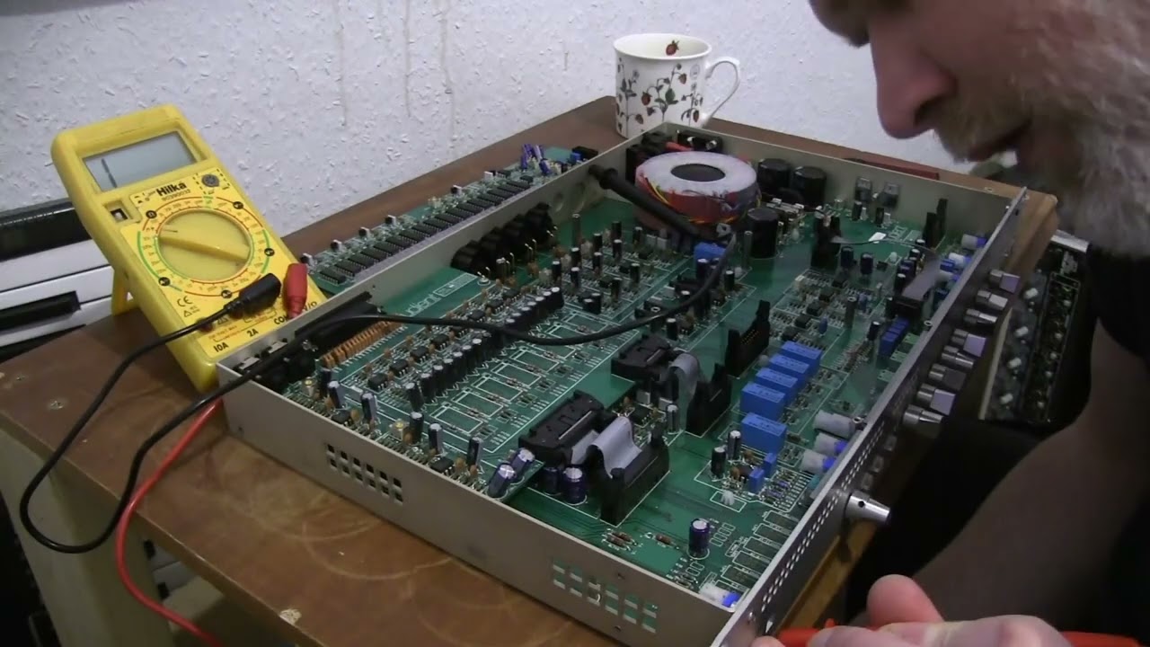 Audient Sumo summing mixer, switch illumination fault finding