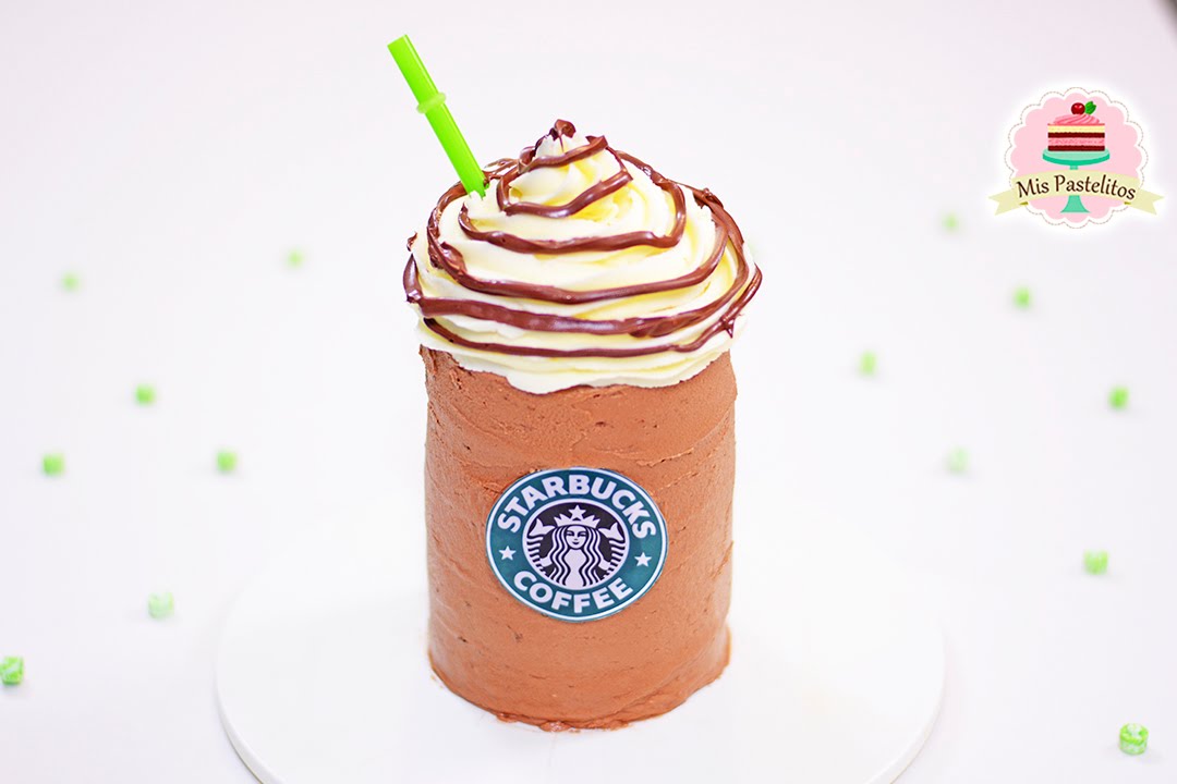 PASTEL DE VASO DE STARBUCKS | PASTEL DE CAFÉ | MIS PASTELITOS