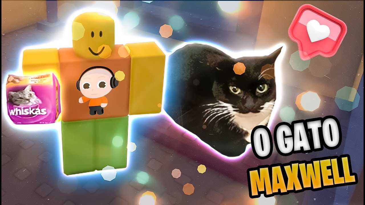 Meu GATÃO Está Com FOME! Roblox BUY FOOD TO FEED YOUR CAT