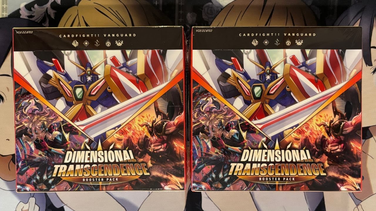Opening Two Dimensional Transcendence Cardfight Vanguard Booster Boxes English