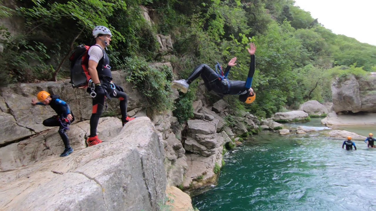 Descente Adrénaline : Canyoning dans les Gorges du Loup
