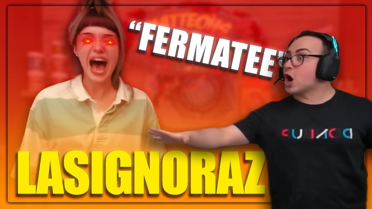 LASIGNORAZ DISTRUGGE LA CUCINA DI MATTEOHS