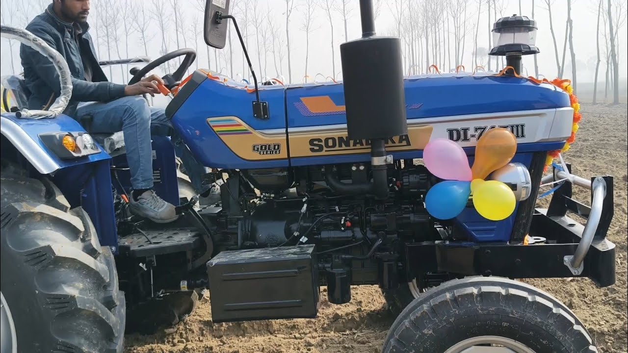 new Sonalika Di 745 gold 2 wd sires Launched Out 2026 look#newmodal #sonalika #tractor #sonalika 