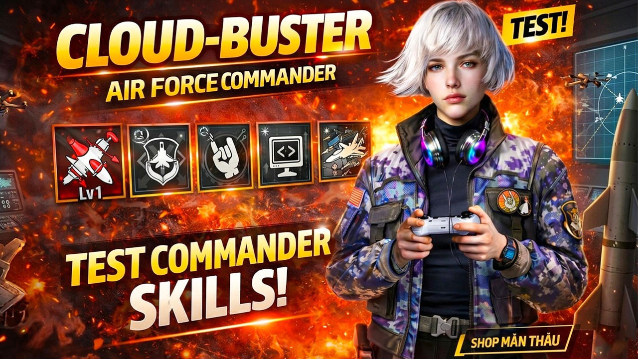 Warpath Test Cloud Buster - Air Force Commander | The new ruler of the skies?