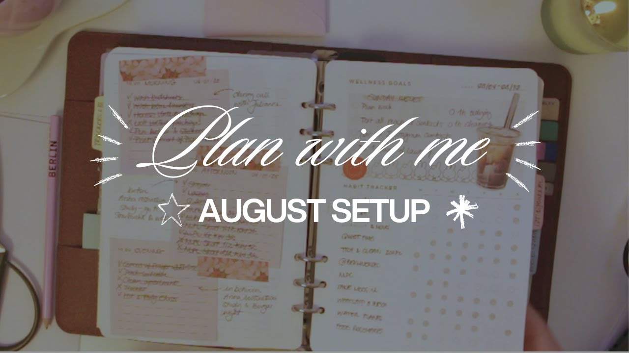 coffee & pages | ep. 2 ✸ plan with me, putting some order into the chaos