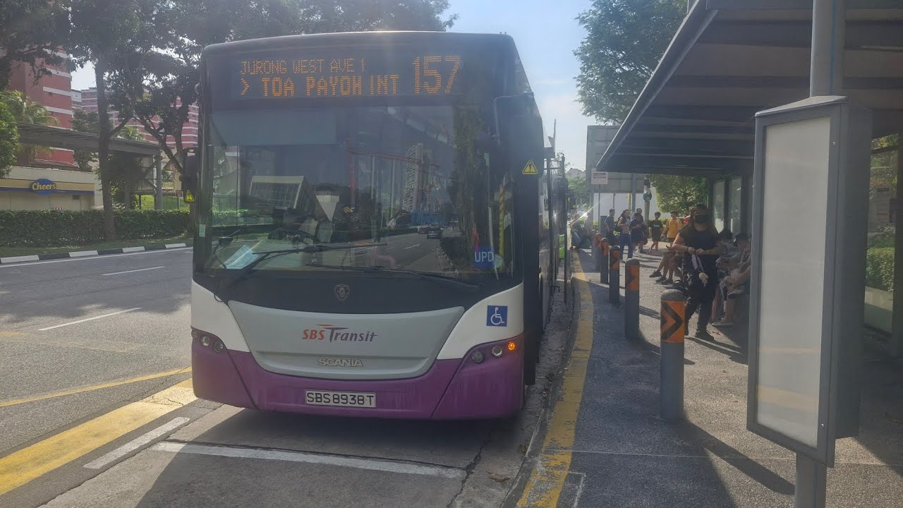 SBS Transit Bus Service 157 Scania K230UB Euro V Batch 1 SBS8938T