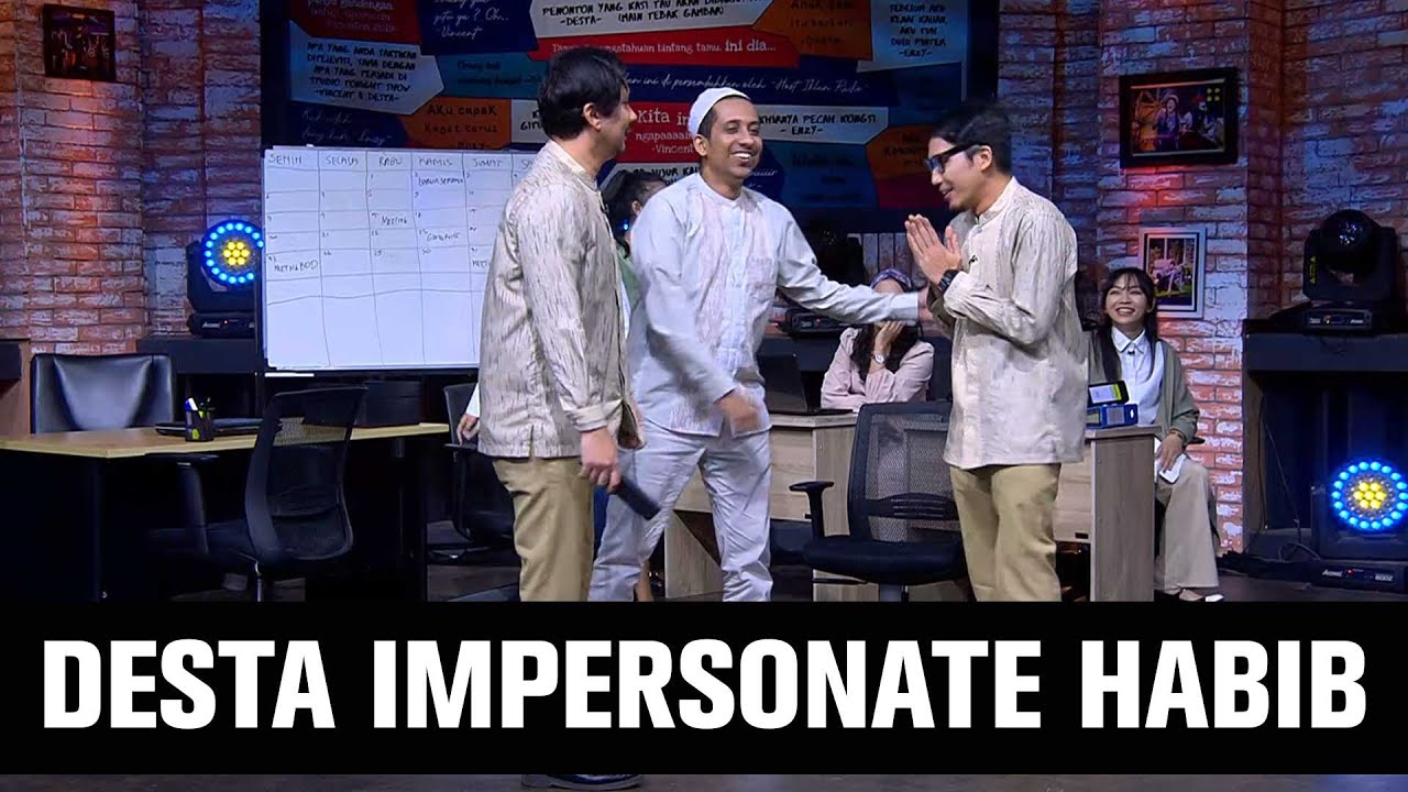 Desta Gacau Banget, Mau Jadi Habib Jafar!
