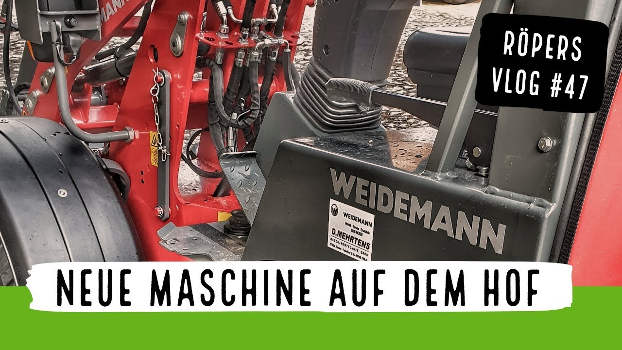 NEUE Maschine auf dem Hof