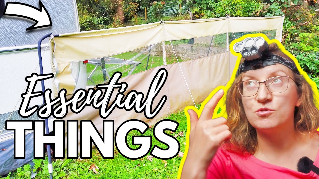 #79 Seasonal Pitch Life - Things WE MUST have while caravanning full-time!