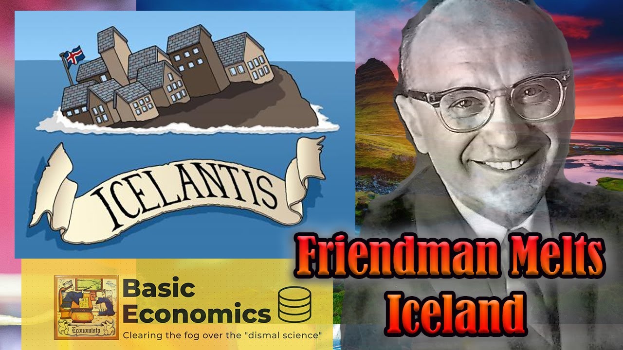 Milton Friedman Debates on Icelandic State Television (1984) 1/2 - Hot Debate Debunking Socialism!