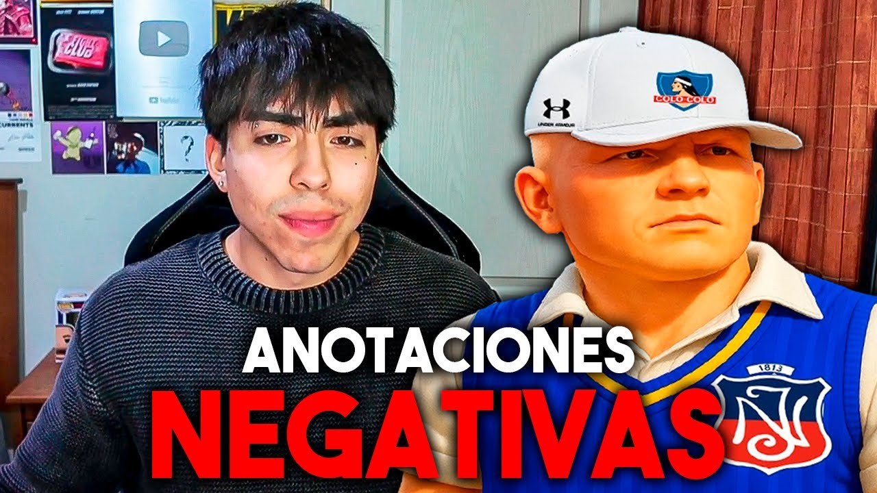 LEYENDO SUS ANOTACIONES NEGATIVAS