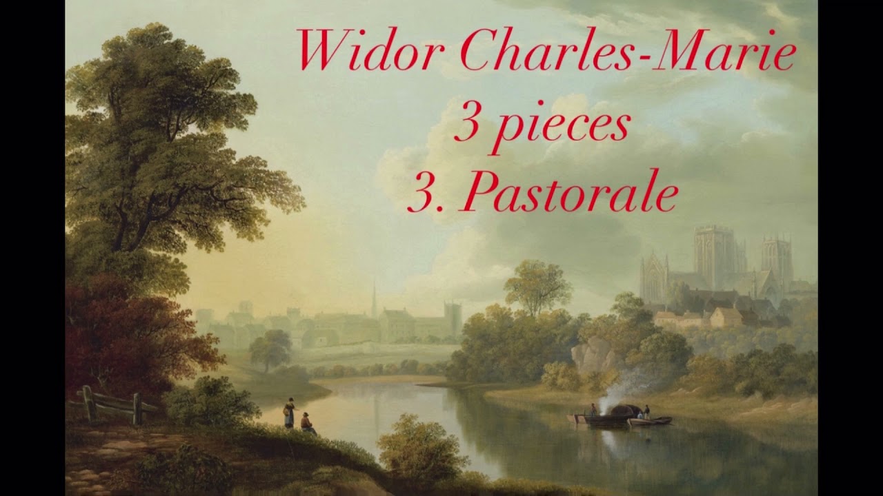 Widor Charles-Marie 3 pieces pour hautbois et piano 3. Pastorale