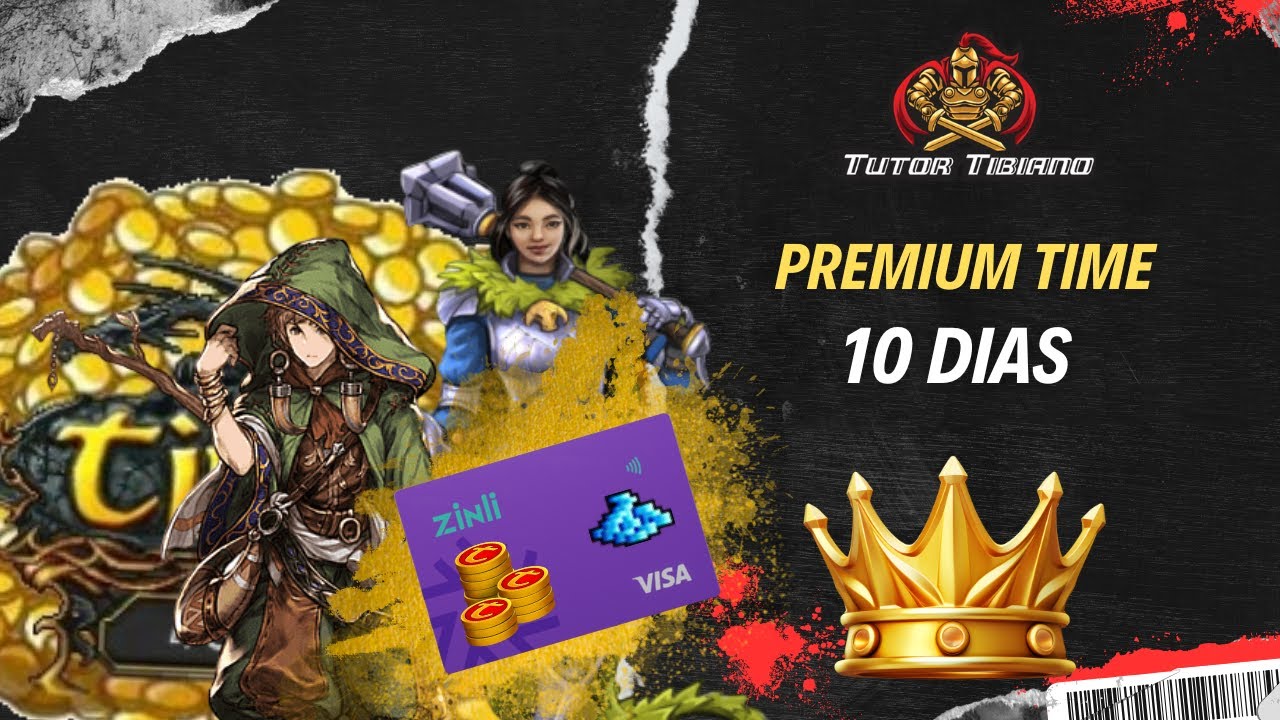 TIBIA - &iexcl;COMPRA TU PREMIUM TIME DE 10 DIAS!
