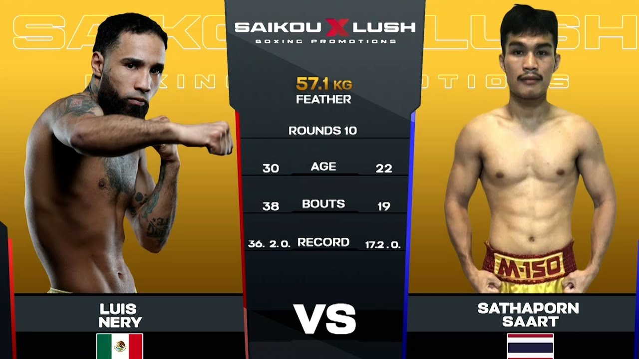 LUIS NERY  VS   SATHAPORN SAART 26 10 2025