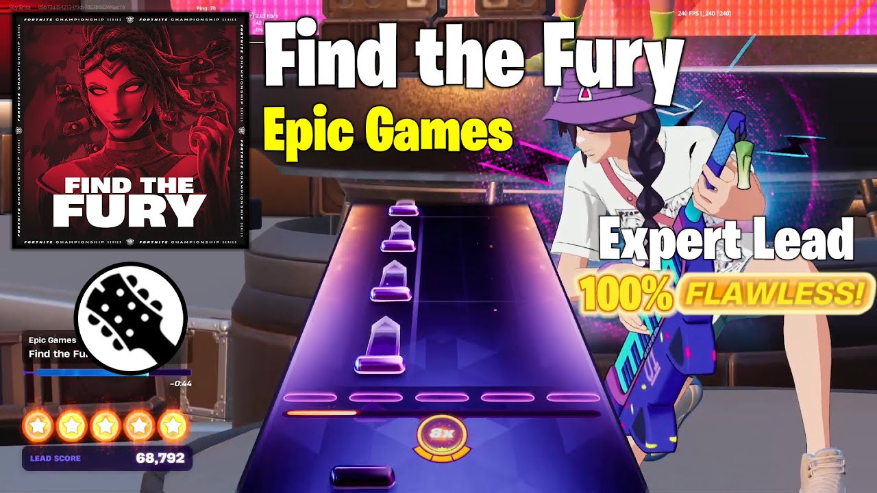 Find the Fury Expert Lead 100% FC - Fortnite Festival