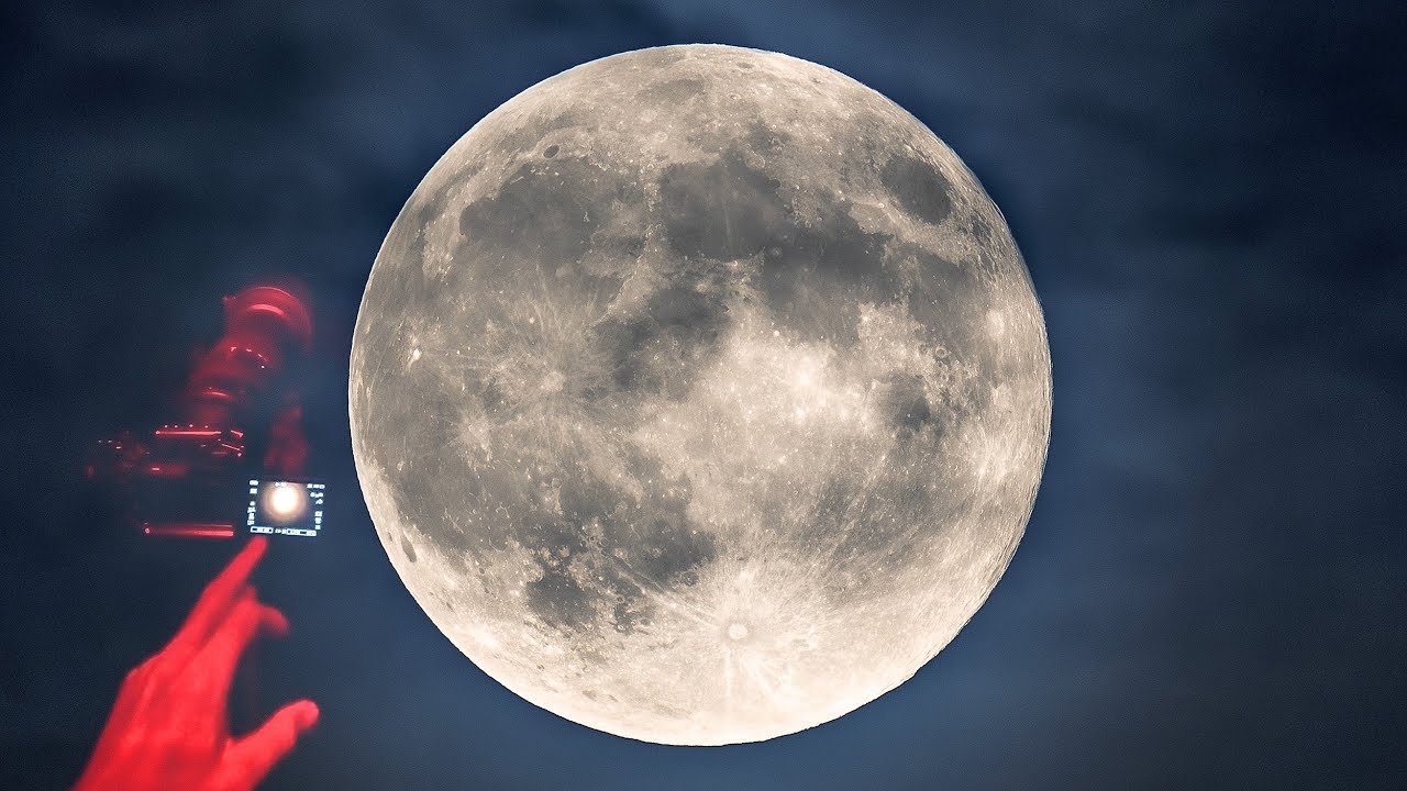 SUPERMOND Mond fotografieren 📸