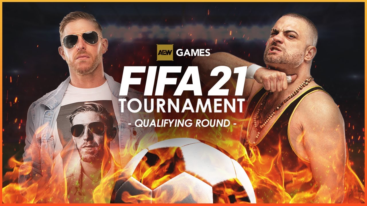 EDDIE KINGSTON vs. ORANGE CASSIDY | AEW Games FIFA 21 Tournament - Qualifying Round