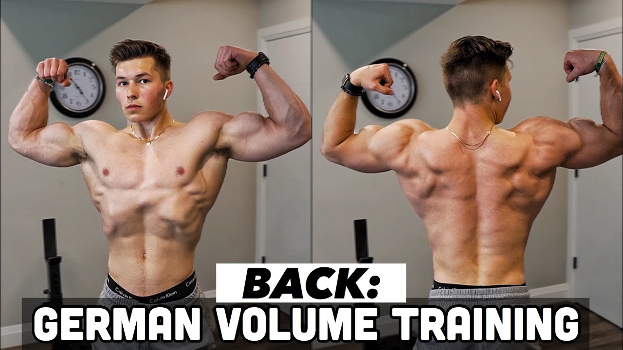 GERMAN VOLUME TRAINING: BACK (Full Back Workout + Tips)