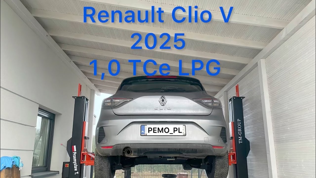 Renault Clio V 1.0 TCe LPG 2025 wymiana oleju