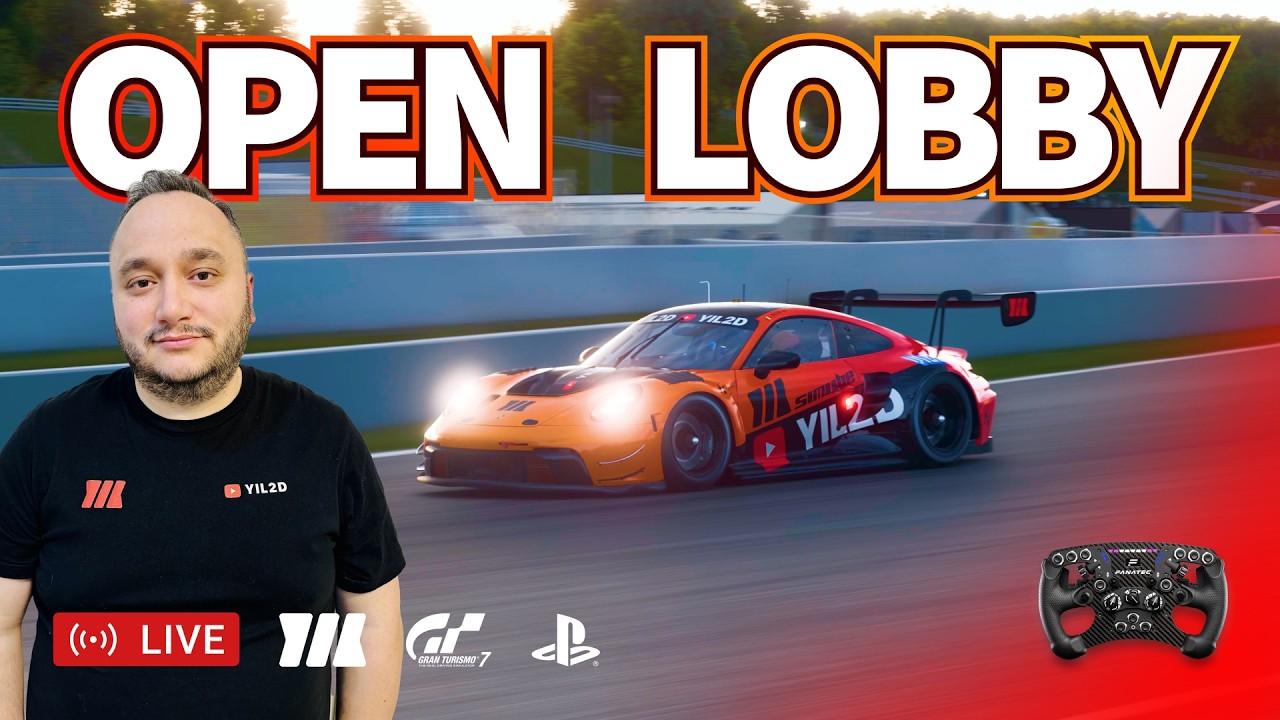 🔴 LIVE | Gran Turismo 7 | OPEN LOBBY ... Practicing new daily races