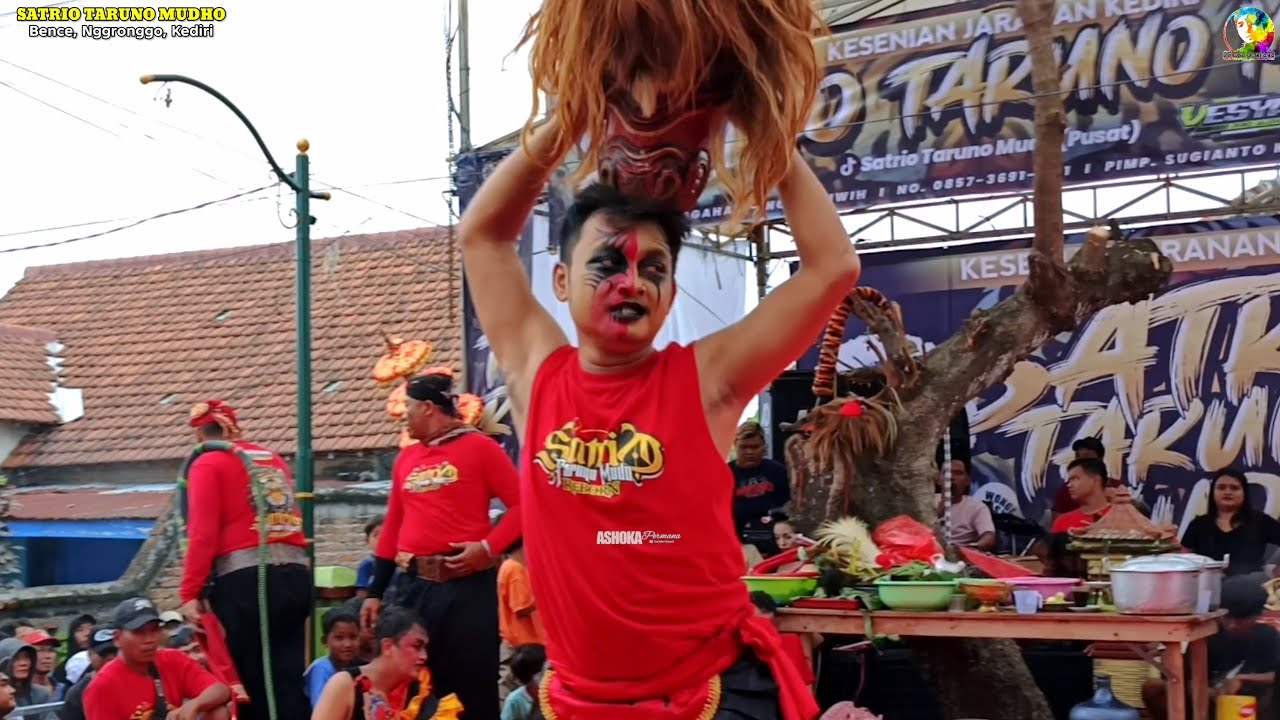 Kewan Alas dan Banteng Galak Jaranan SATRIO TARUNO MUDHO Live Bence Kediri