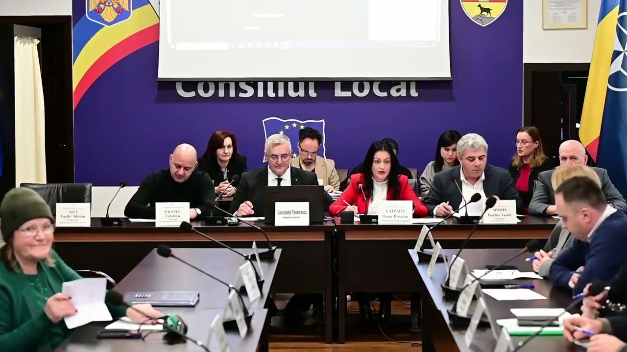 Ședința Consiliului Local Piatra-Neamț⎜23 ianuarie 2026
