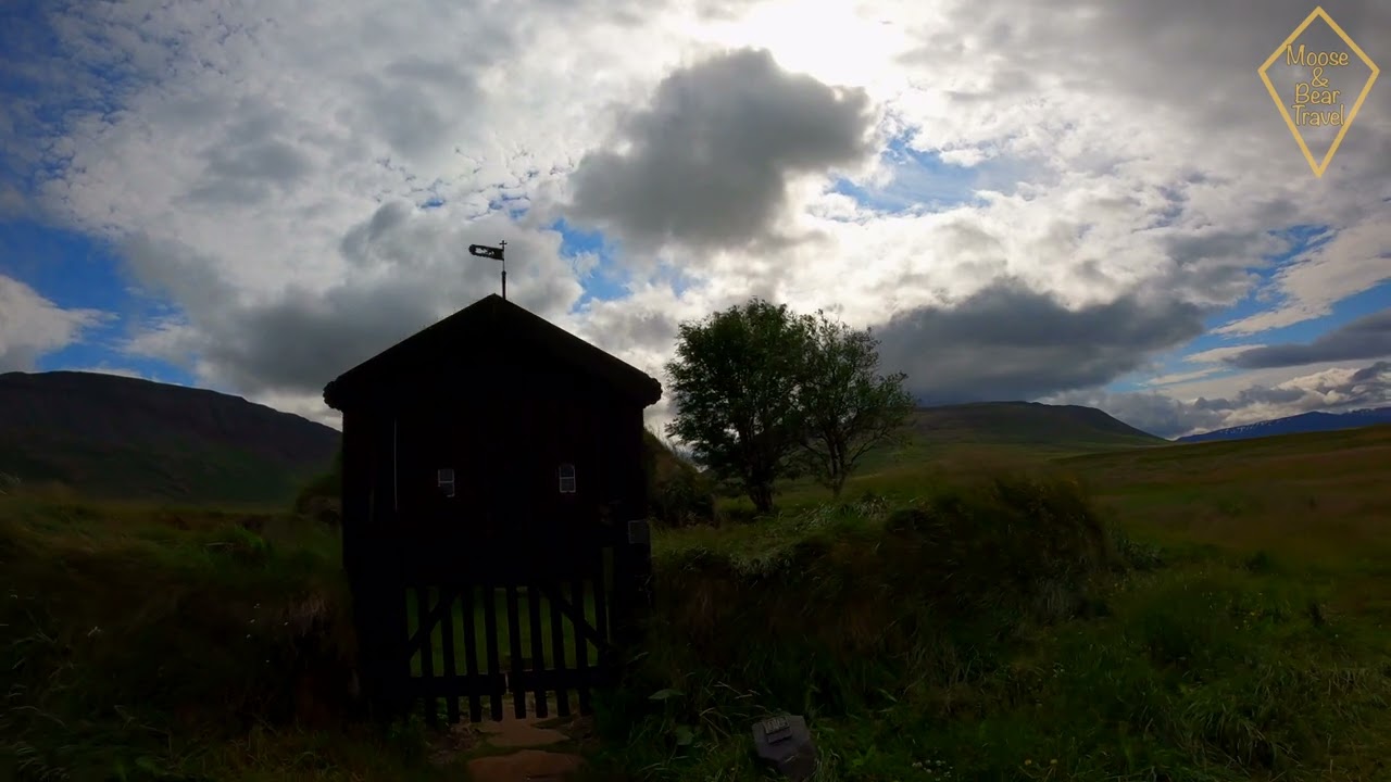Grafarkirkja, Turf Church in Iceland (4K)