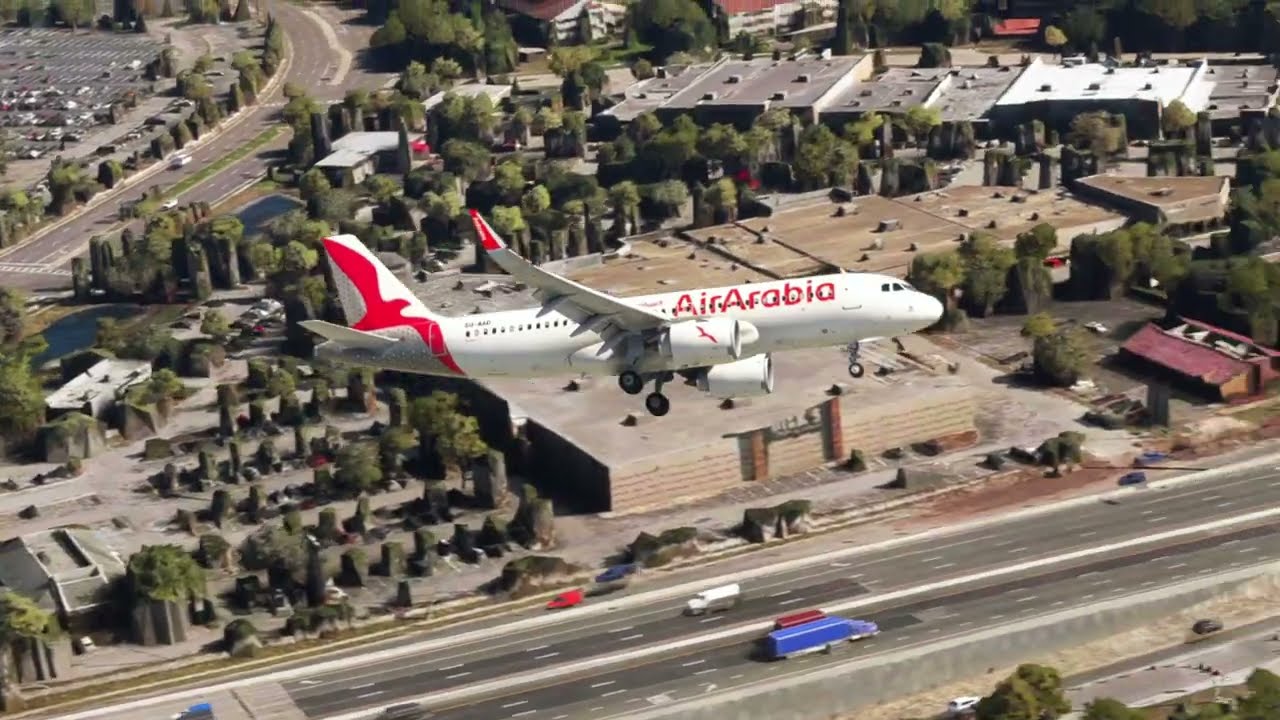 Incredible! The “Impossible” Landing of the Air Arabia A320neo at Philadelphia Airport -4K