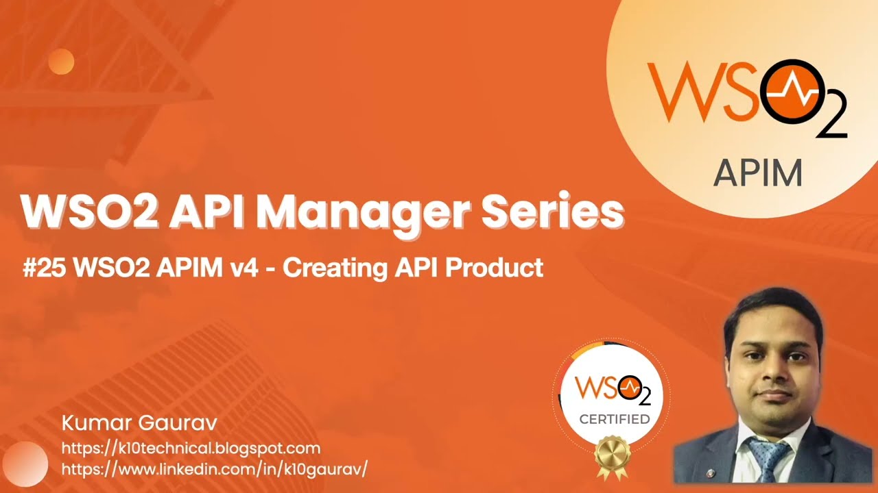 25. WSO2 APIM v4 - Creating API Product