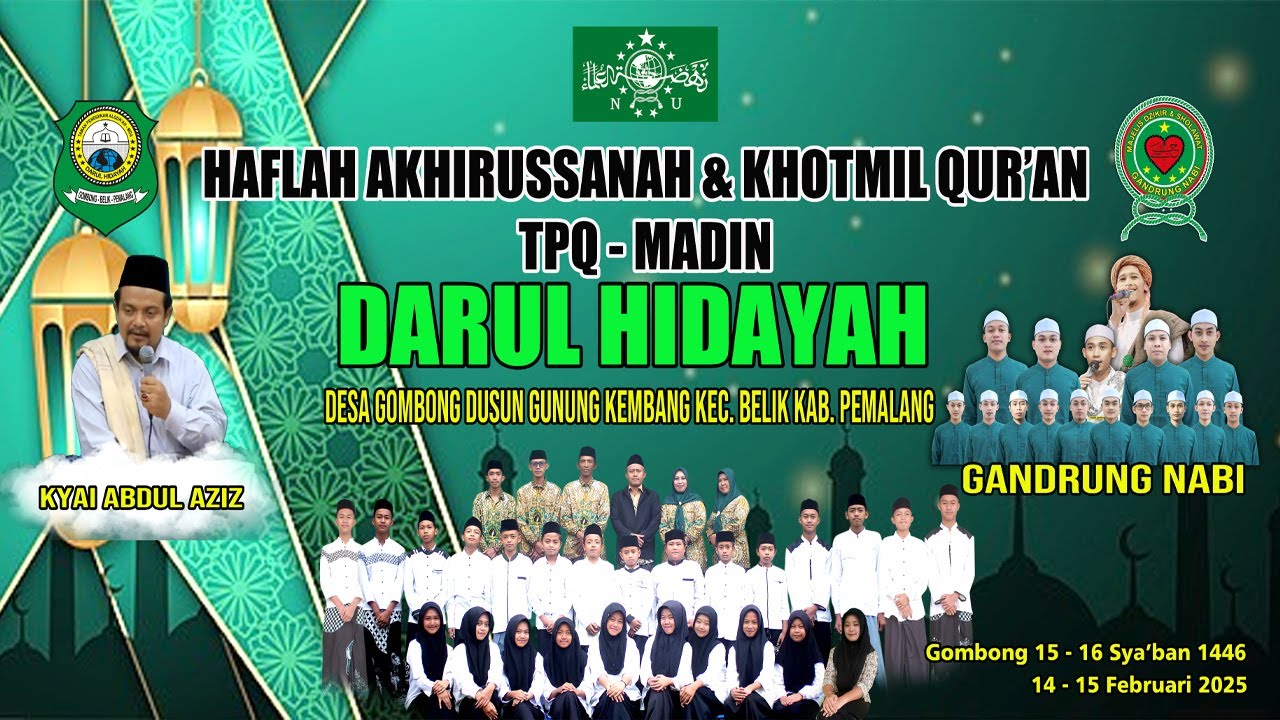 HAFLAH AKHIRUSSANAH & KHOTMIL QUR'AN TPQ - MADIN 
