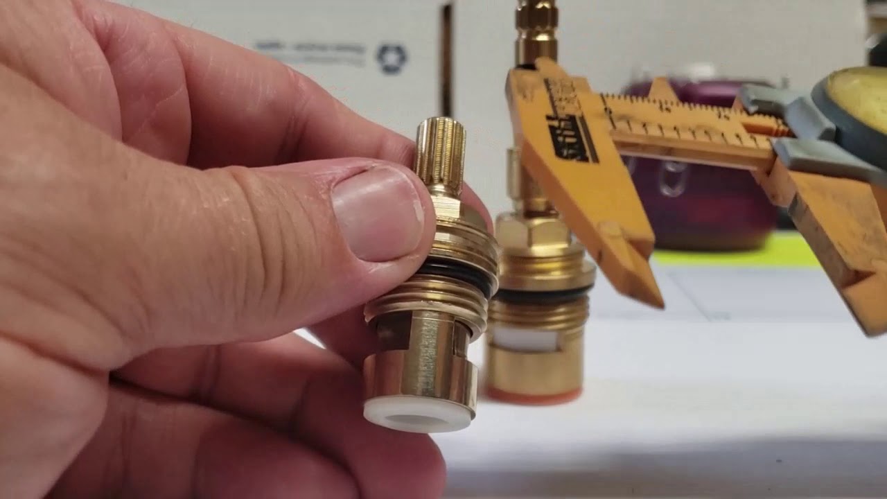 How to identify a faucet stem cartridge