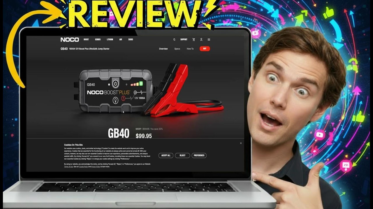 Noco Boost Plus GB40 Review | Portable Jump Starter Overview & Buyer Guide