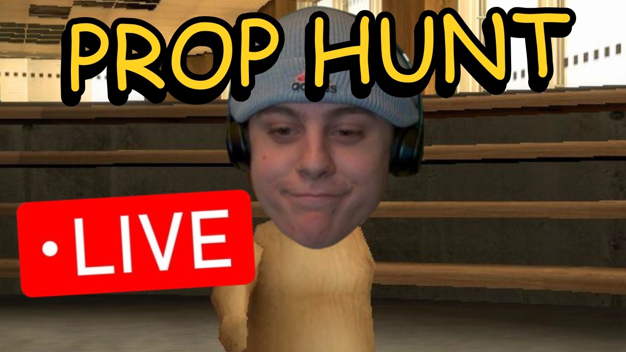 GMOD PROP HUNT W/CHIPS (LIVE)