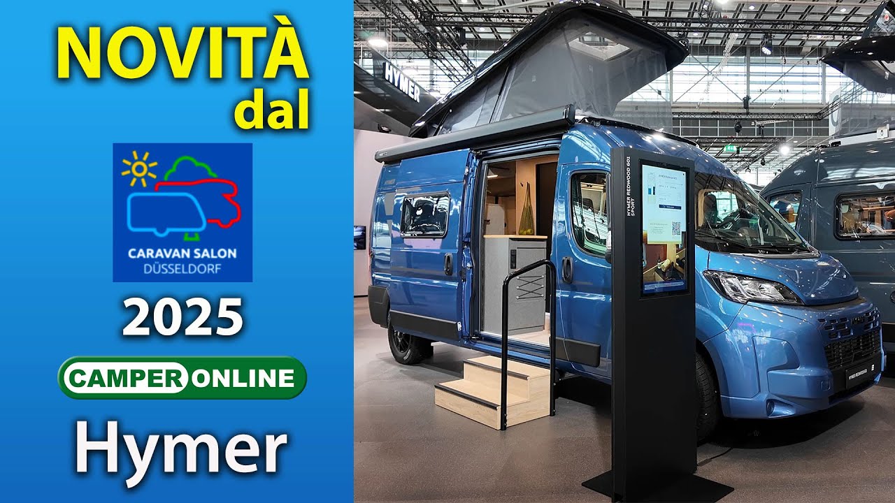 Hymer: Novità 2026 dal Caravan Salon di Düsseldorf