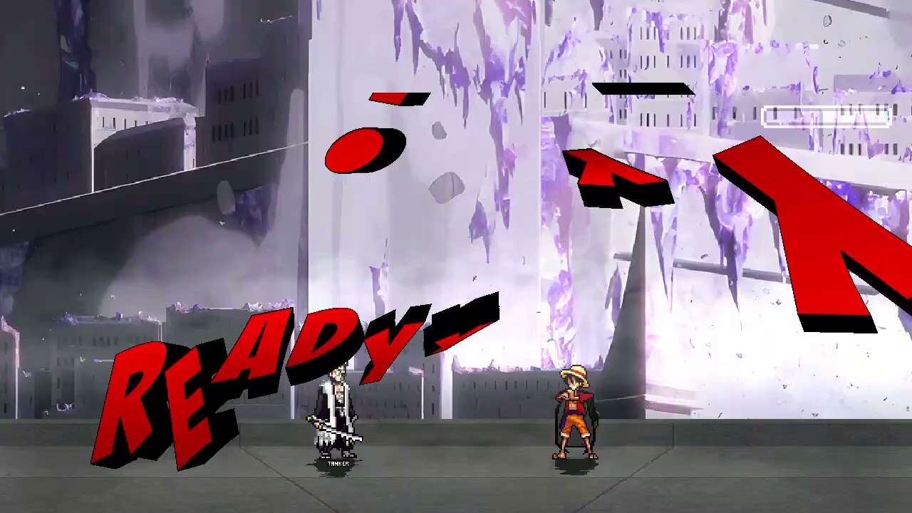 Kenpachi vs Luffy gear 5