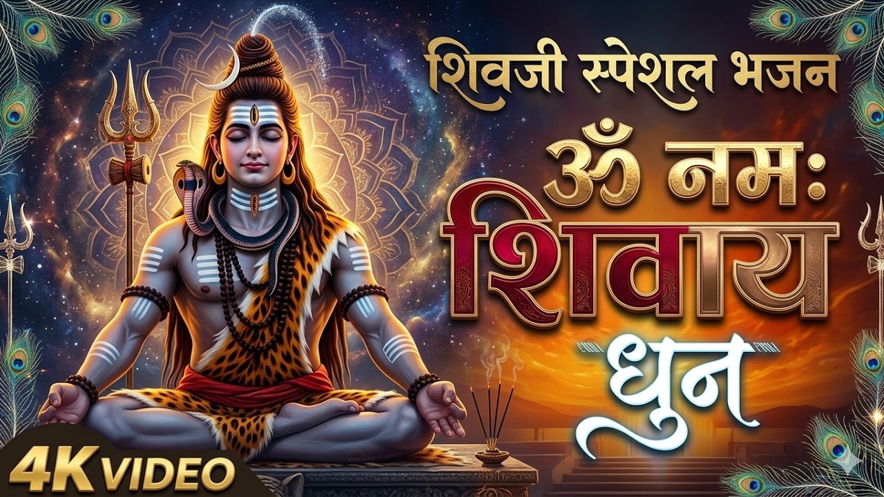 ॐ नमः शिवाय धुन | Om Namah Shivaya ShivDhun | NonStop ShivDhun | Daily Mantra