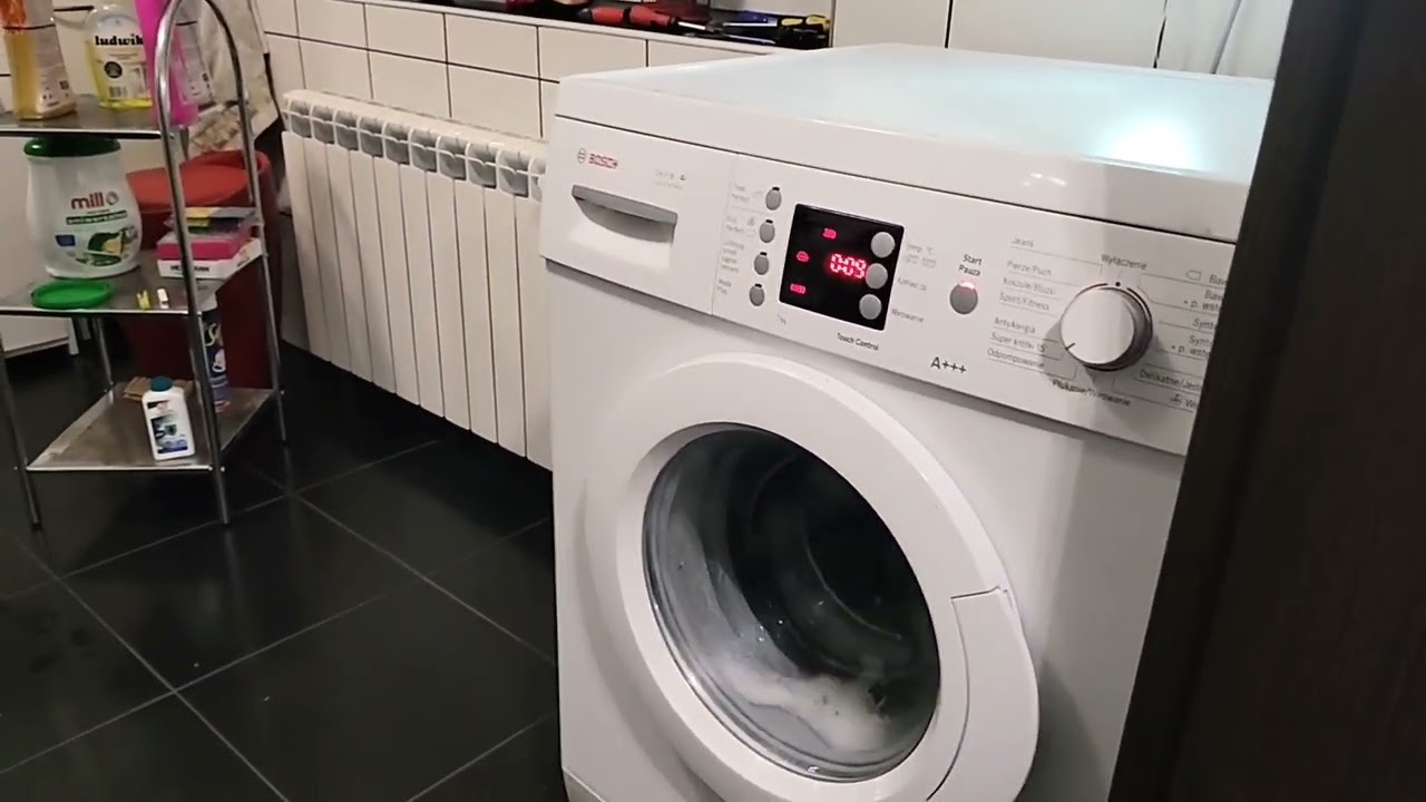 Pralka Bosch WAE2046YPL - Usterka
