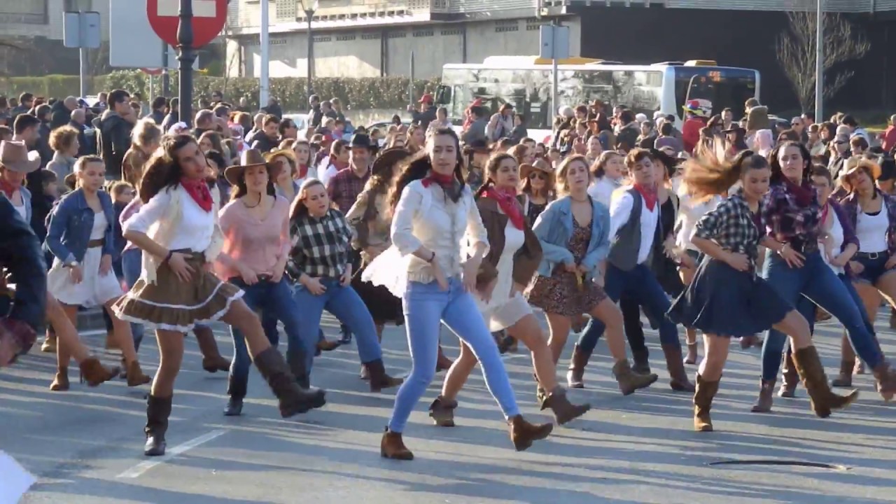 carnaval de Irún 2017. Escuela de danza Ainhoa.