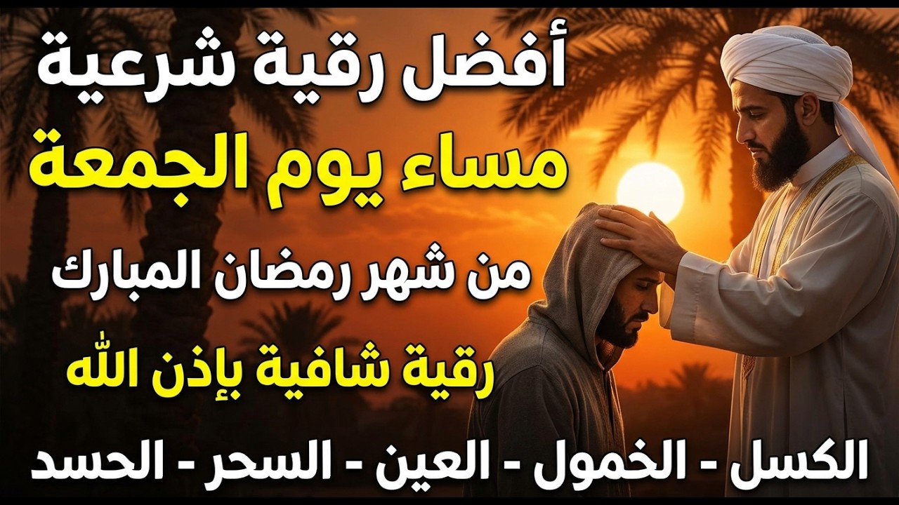 أفضل رقية شرعية في مساء يوم الجمعة علاج الحسد_السحر_العين _حفظ وتحصين للمنزل _القارئ علاء عقل