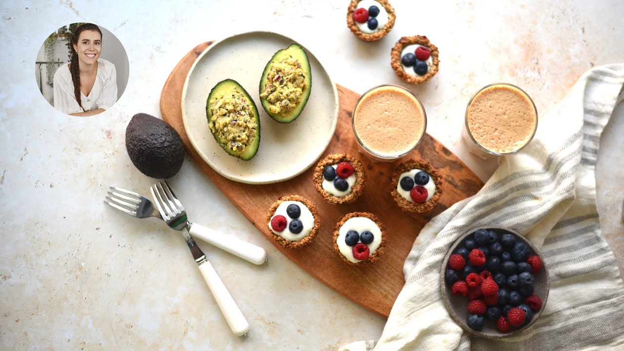 3 RECETAS para hacer tu BRUNCH en casa - f&aacute;ciles y saludables - Amanda Ortiga