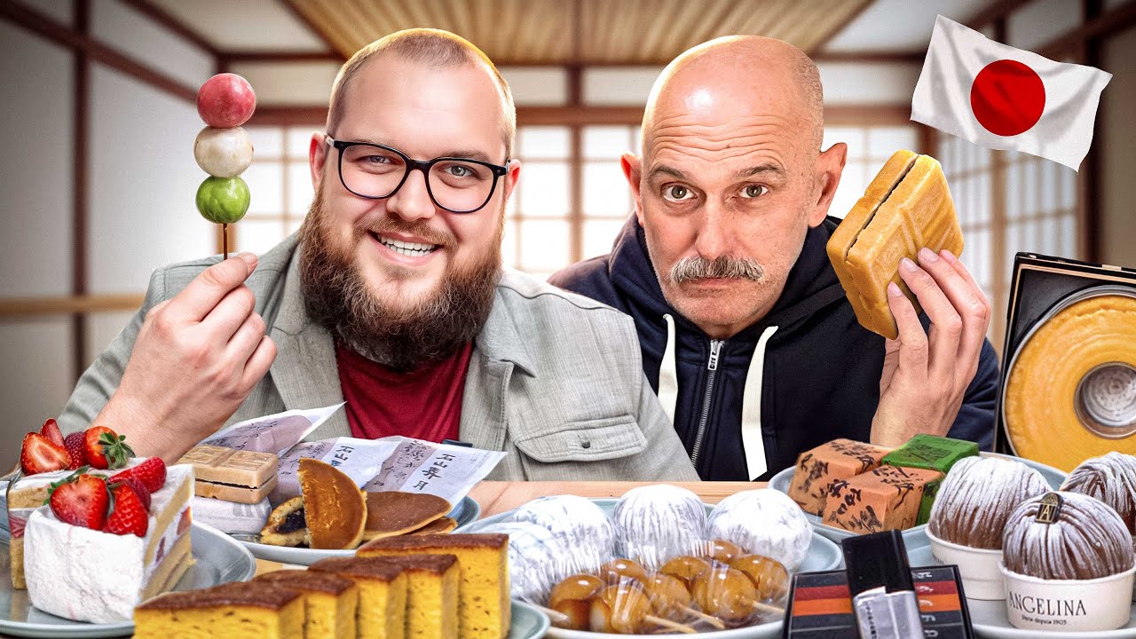On teste des Pâtisseries Japonaises à Tokyo avec mon Père !