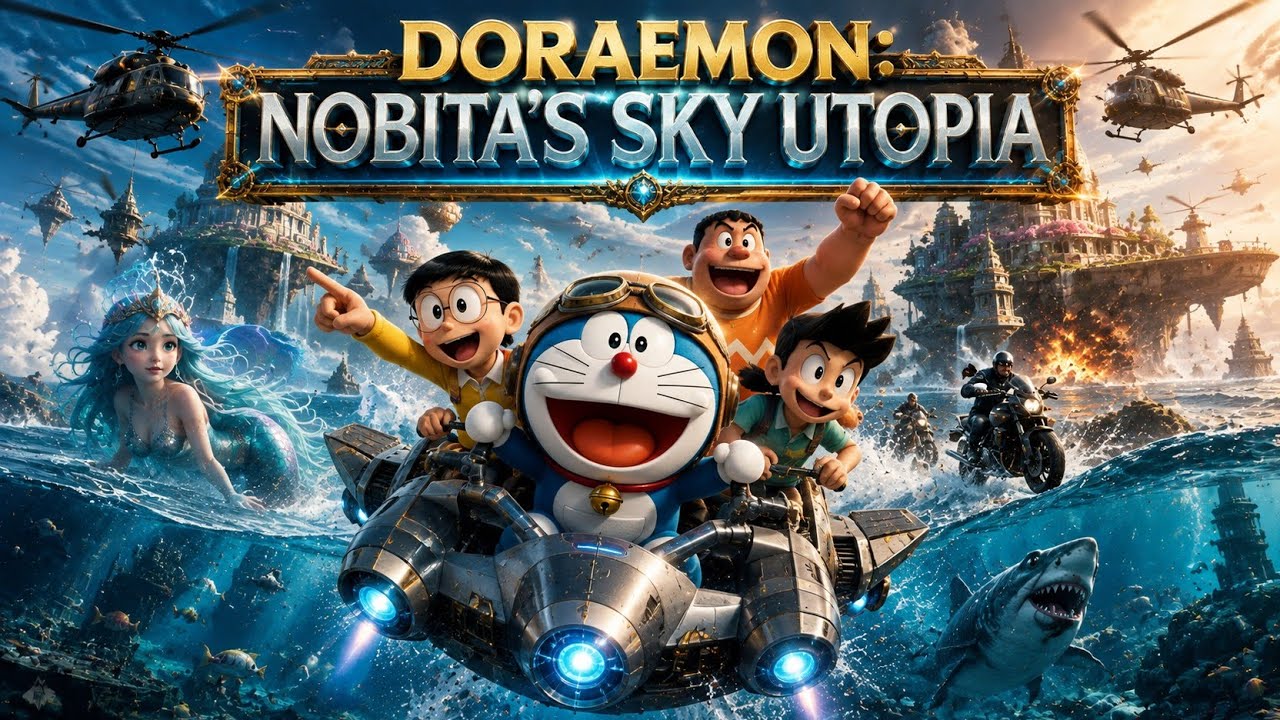 Doraemon The Movie Nobitas Sky Utopia | Doraemon Movie | Review And Explain