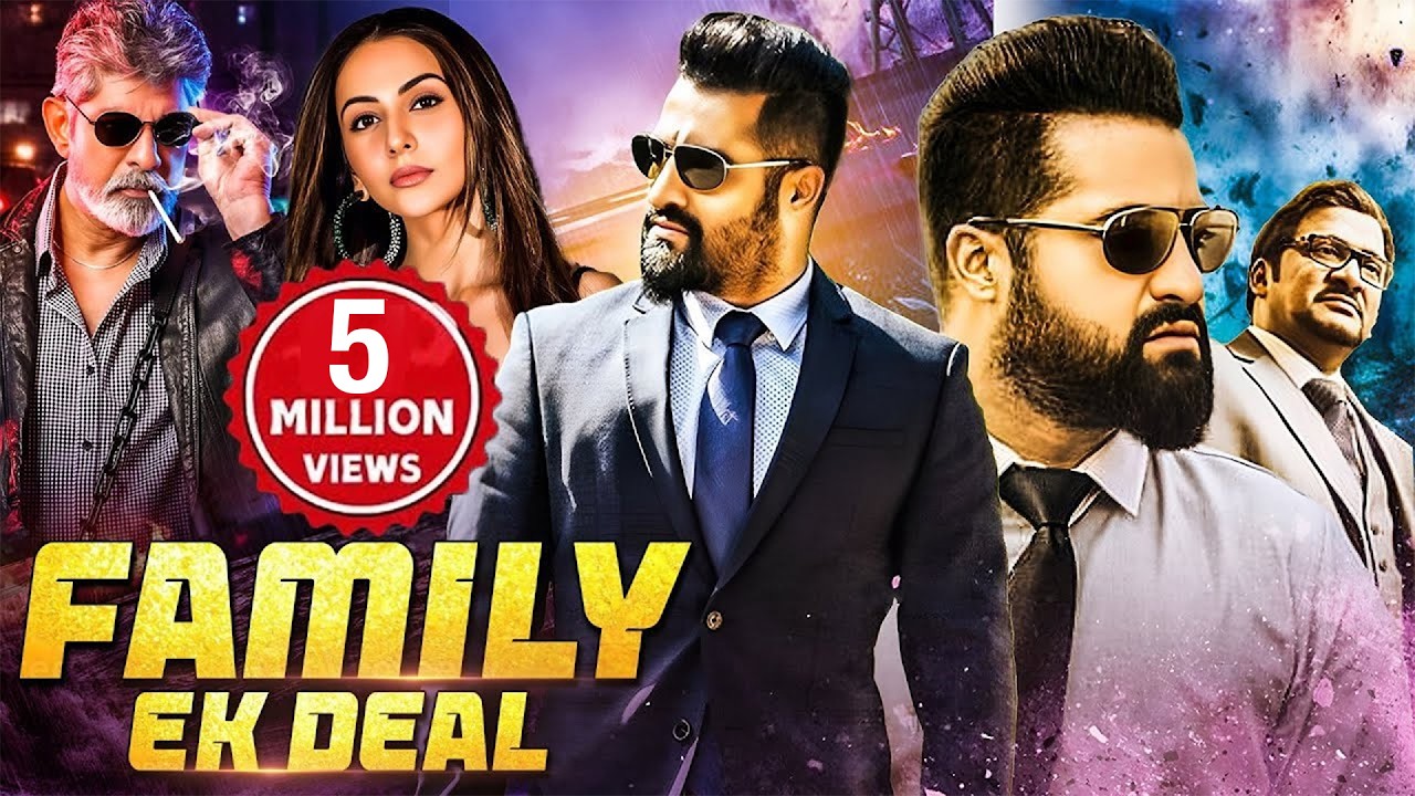 Junior Ntr's - Family Ek Deal | New (2025) Released South Indian Hindi Dubbed Movie | Action Movie