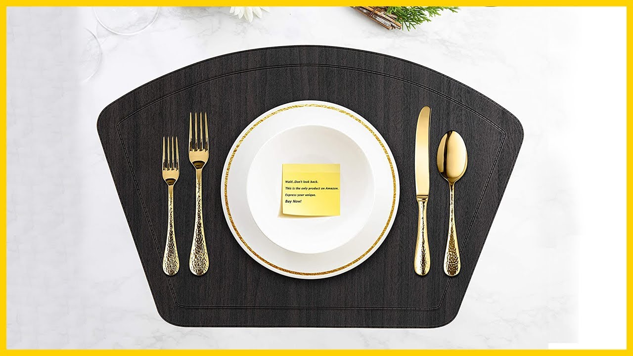 Top 5 Best Placemats For Round Tables In 2022