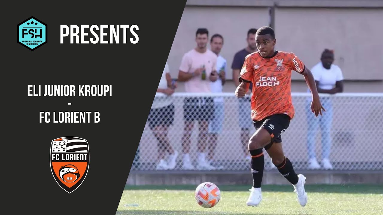 Eli Junior Kroupi - FC Lorient B / France U17
