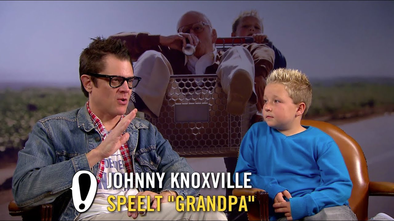 Jackass Presents: Bad Grandpa - Interview - Johnny Knoxville + Jackson Nicoll - Path&eacute;
