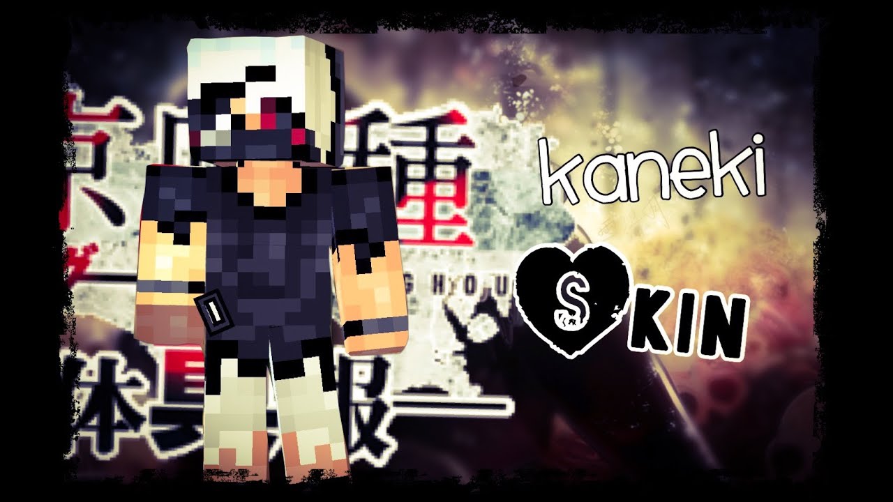 Pixel Gun 3D - Tokyo Ghoul Skin |  Kaneki Ken