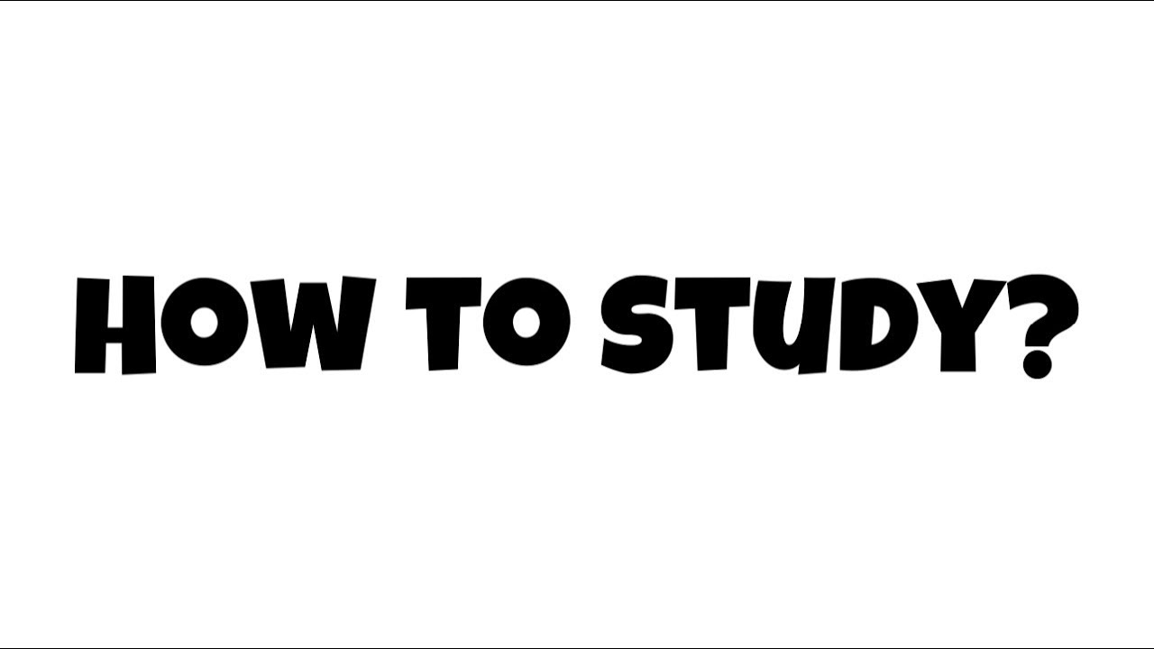 HOW TO STUDY | CA SHIRISH M. VYAS